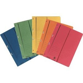 Eyelet Binder A4 1/2 Front Cover Assorted Colours Pack of 5