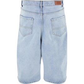 Urban Classics Herren Shorts 90`s Heavy Denim Shorts, Jeans-Shorts für Männer, Weites Bein, 3/4 Länge, new light blue washed, 31