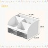 AZNABLE Pen Holder Large Capacity Desktop Storage Accessories Holder Pen