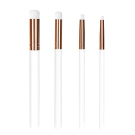 UNIMEIX Dry Brush Miniature Painting Drybrush Detail Paint Brush Set Hobby Detail Blending Brushes for Effortless Watercolor Brushes Scale Model Painting (4 Pack)