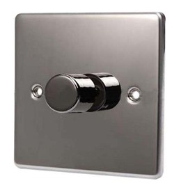 BLACK NICKEL 1 GANG 500 WATT DIMMER SWITCH C355BNB