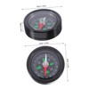 BIUDECO All-Purpose Hiking Compass Bicycle Mountable for Safe Navigation Rides