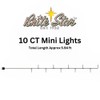 Brite Star 10 lt Straight Line Mini Light, Multi, Green