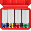 WETT 4Pcs 1/2 Inch Lug Nut Socket Set, Wheel Protector