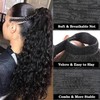 Coleta De Pelo Humano Rizado Con Clip, Extensión De Cabello