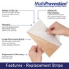 Moth Trap Replacement Strips - 6 Odor-Free Refills for Clothing