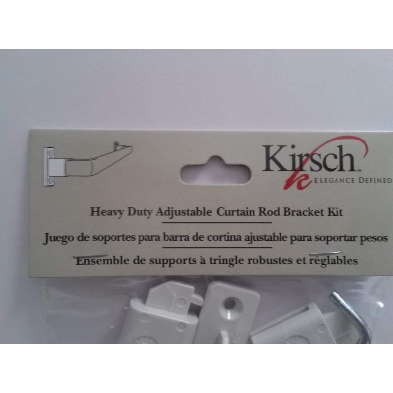 Kirsch LockSeam Curtain Rod projection extensions
