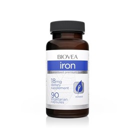 BIOVEA Hierro Bis-Glicinato de alta biodisponibilidad 90 capsulas de 18mg