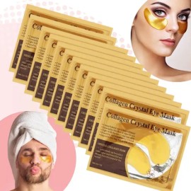 Crystal Eye Collagen Crystal Parches Ojos Dorados Ojeras                                                                                              