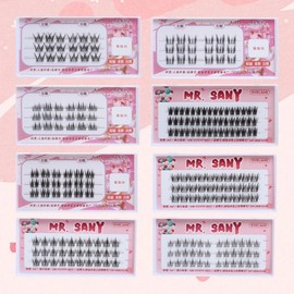 Lazy Trilogy Sunflower Self-Application Thick Single Cluster Under-Lashes Eyelash Cat Claw 50ea