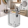 Wipe Holder for Bathroom Wall Mount,Clear Flushable Wipe Holder with
