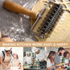 EVEDMOT Lattice Cutter Dough Lattice Roller, Stainless Steel Roller Cutter