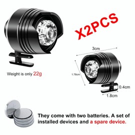 2 Pieces Headlights for Croc Headlights Croc Lights Shoe Pendant Accessories Decoration Funny Shoe Accessories Funny Gift, Aluminium alloy + ABS