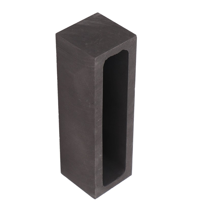 Graphite Ingot Mold Rectangular High Thermal Stability Metal Graphite Crucible