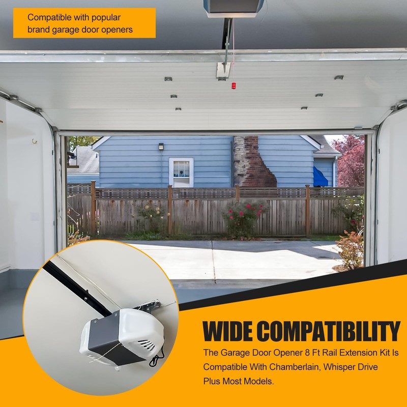 Replacement for Chamberlain Group G8808CB-P 8808CB 8Ft,Compatible Whisper Drive Plus