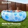 SLOOSH Inflatable Swimming Pool,5.5ft x 20 Inch Full-Sized Blow Up
