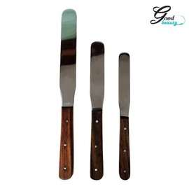Waxing Accessories Stainless Metal Spatula Waxing Material, Medium, 1 Piece / 왁싱부자재 스테인레스 메탈 스파츌라 왁싱재료, 중, 1개