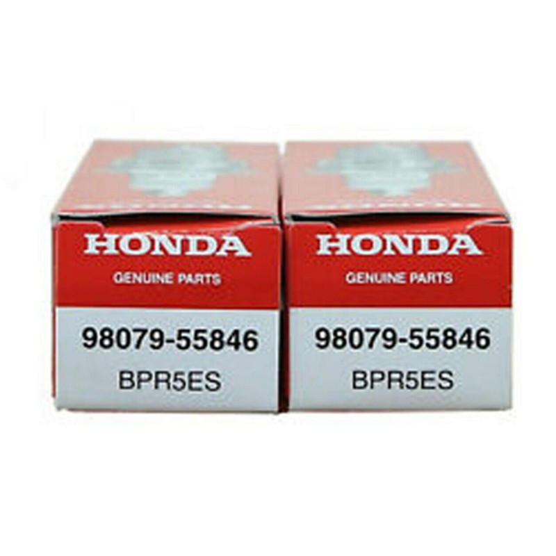 Honda 2-Pack Genuine OEM 98079-55846 Spark Plug BPR5ES; Replaces 98079-55876