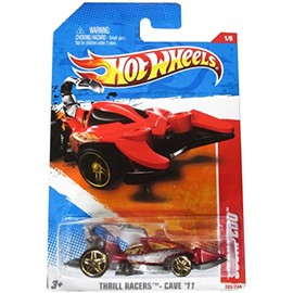 HOT WHEELS 2011 THRILL RACERS CAVE RED SCORPEDO 1/6
