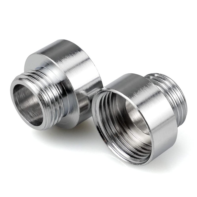 Honatrv Adaptor 1/2 to 3/4 Chrome, Reducer 3/4 Inch Female