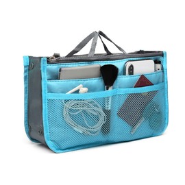 Kono Handbag Organiser Ladies Travel Insert Cosmetic Bag Large Tidy Liner Pouch Purse with Multi Pockets