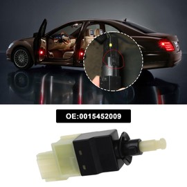 VGOL Car Brake Light Switch Compatible with Sprinter Vito Vaneo Viano Mixto W168 W169 W245 Replaces 0015452009 0015453809 0015458709