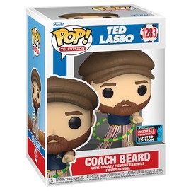 Funko Pop! TV:Ted Lasso Coach Beard 2022 Fall Convention Shared Sticker Multicolor Exclusive #1283