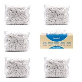 Pedsox Refill Pack of 500 Hygiene Socks Comfort with Dispenser, White