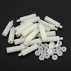 PATIKIL M4 40 Pack Standoff Screws Nylon Hexagonal PCB Spacer