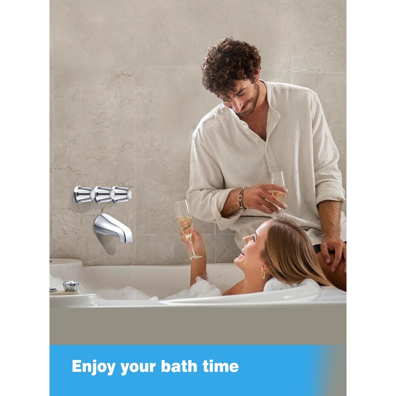 Universal Tub Spout with 5 in 1 Adapter, Bathtub Faucet