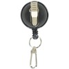 Smith LTD Key Reel Clip-on Reel 60cm Rotary Black