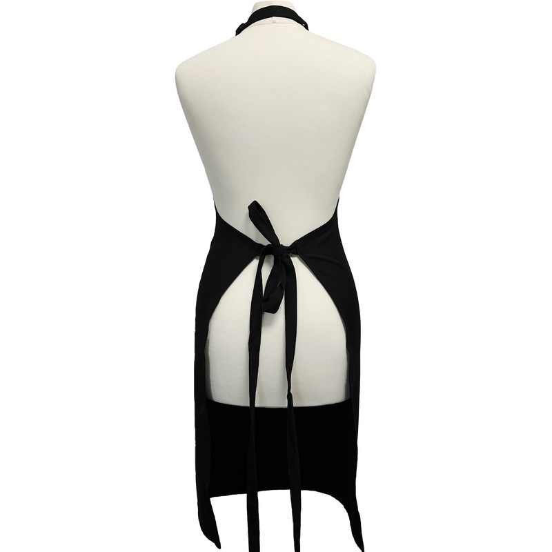 Mirabella Health & Beauty Plain Unisex Chefs Bib Apron Americano