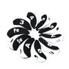 Sword &Shield sports 10pcs/Set Golf Iron Club Head Covers with