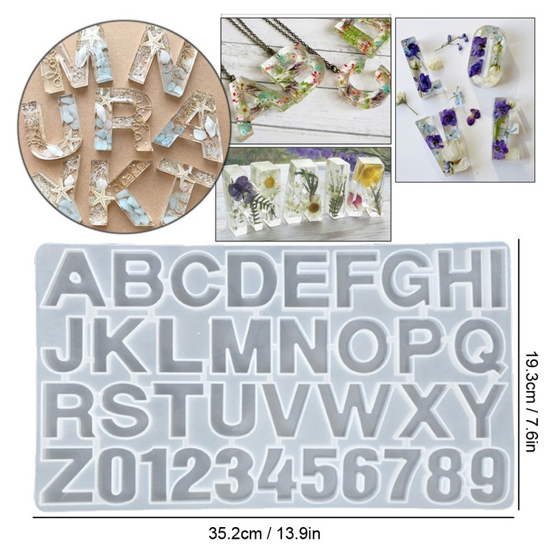 Silicone Mold Epoxy Resin Jewelry Findings Decoration DIY Making Tool