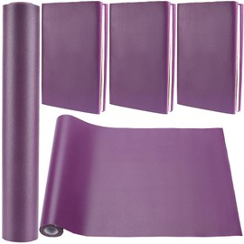 CRASPIRE 140x30cm Faux Leather Book Cloth Purple for A4-A8 Books Binding Smooth PU Surface Polyurethane Coated Non-Woven Base Covering Protector Bookcover Album Scrapbooking DIY Bookcloth