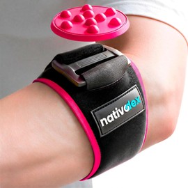 NativoDex Tennis Elbow Support Strap for Men & Women, Golfers Elbow