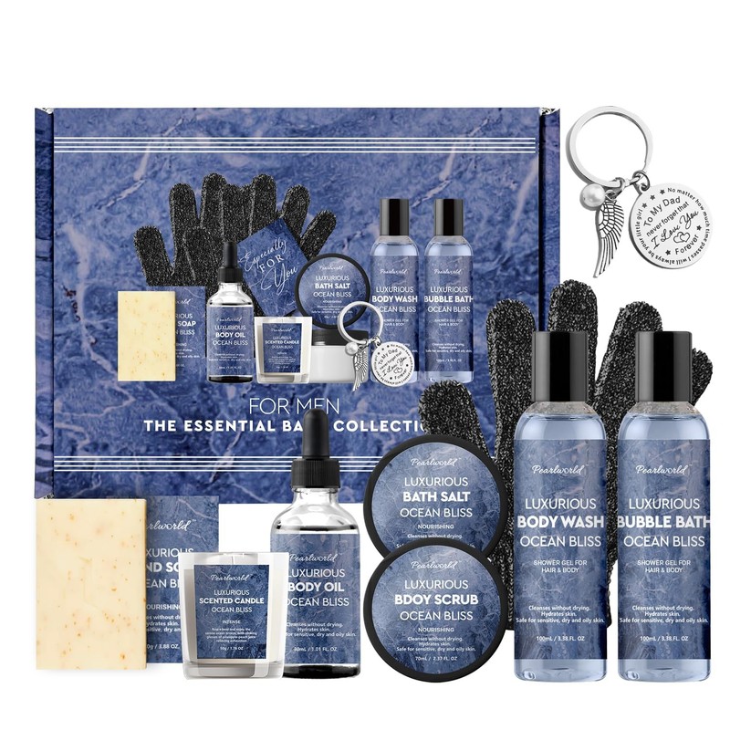 PEARLWORLD Set De Baño Y Spa Con Aroma A Océano