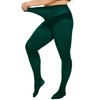 DUCMODA Women's Oversize Plus Size Tights 80D Soft Microfiber Semi-Opaque