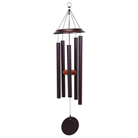 Shenandoah Melodies by Wind River - 35 inch Plum Wind Chime for Patio, Backyard, Garden, and Outdoor décor (Aluminum Chime) Made in The USA