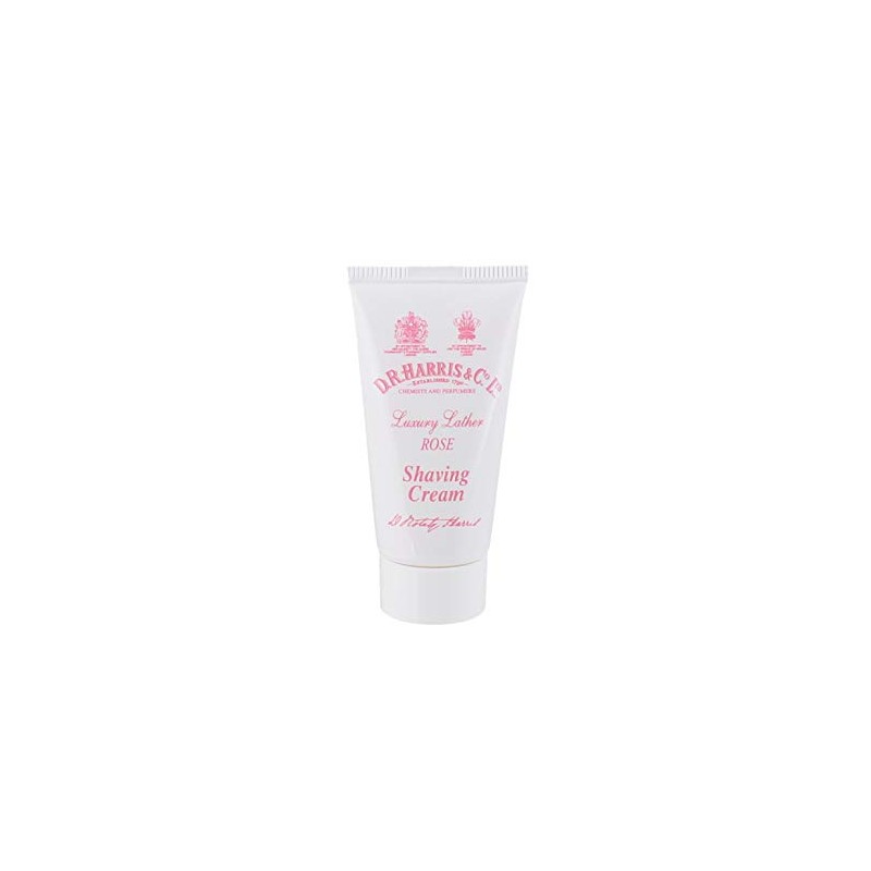 D.R. Harris Rose Trial Size Shaving Cream Tube 15 ml