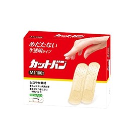 カットバン半透明タイプ Ｍサイズ 100枚