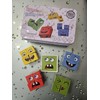 Face Changing Building Blocks Puzzle Game Wooden Cube Board Game:_Face