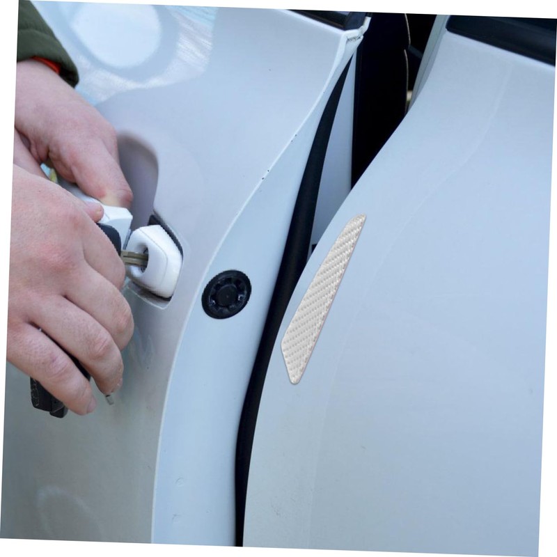 BUGUUYO 4pcs Car Door Protector Anti-scratch Bumper Strip for All