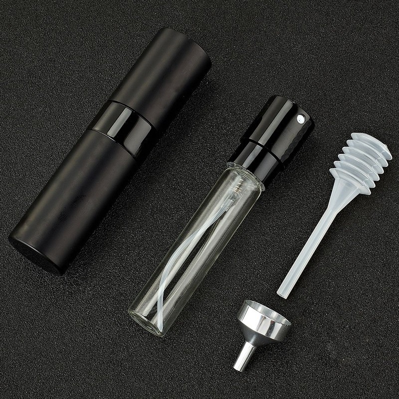 LISAPACK 8ML Atomizer Perfume Spray Bottle for Travel, Empty Refillable