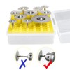 10pcs/Set Diamond Cutting Wheels with 3mm Mandrel Diamond Cutting Discs