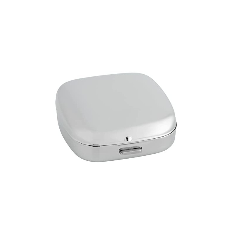 TFA Dostmann 60.1012 Analogue Alarm Metal Box for Travel, Folding