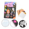 KONTONTY 1 Set Funny Scratch Paper Craft Kit for Creative