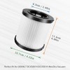 DCV5801H HEPA Filter for DEWALT DCV580H DCV581H 20V Wet/Dry Vac