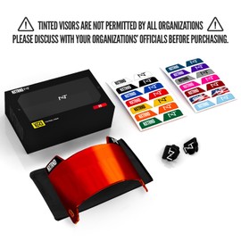 Nxtrnd VZR3 Football Visor, Bubble Lens Technology, Fits Adult & Youth Football Helmets