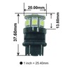 PA LED 2PCS 13SMD 3157 Blue Auto LED Bulb 12V
